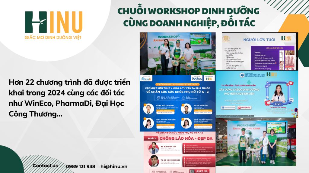 HINU giấc mơ dinh dưỡng Việt