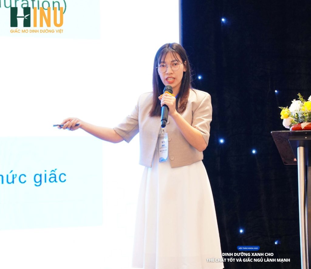 Giảng viên - Thạc sĩ Đoàn Thị Hường báo cáo chuyên đề: Chất lượng giấc ngủ nâng cao hiệu suất học tập