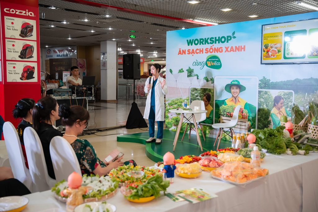 HINU đồng hành cùng WinEco trong Workshop “Ăn sạch sống xanh”